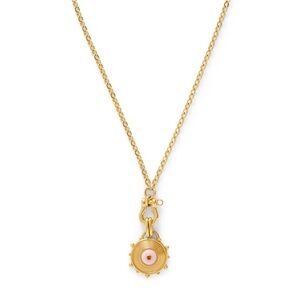 Lizzie Fortunato Pink sand Helm Pendant Necklace